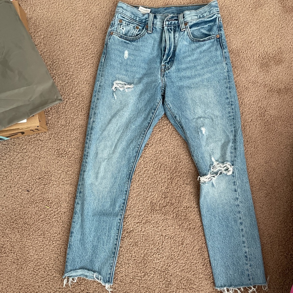 Levi 501 skinny jeans